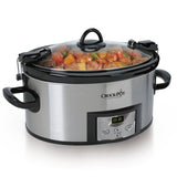 Crock-Pot 6 Quart Programmable Cook & Carry Slow Cooker with Digital Timer